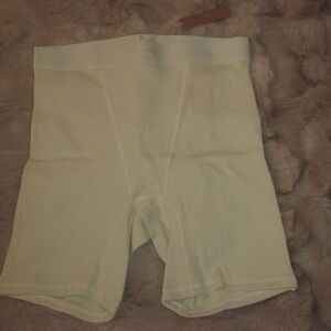 Skims Cream shorts